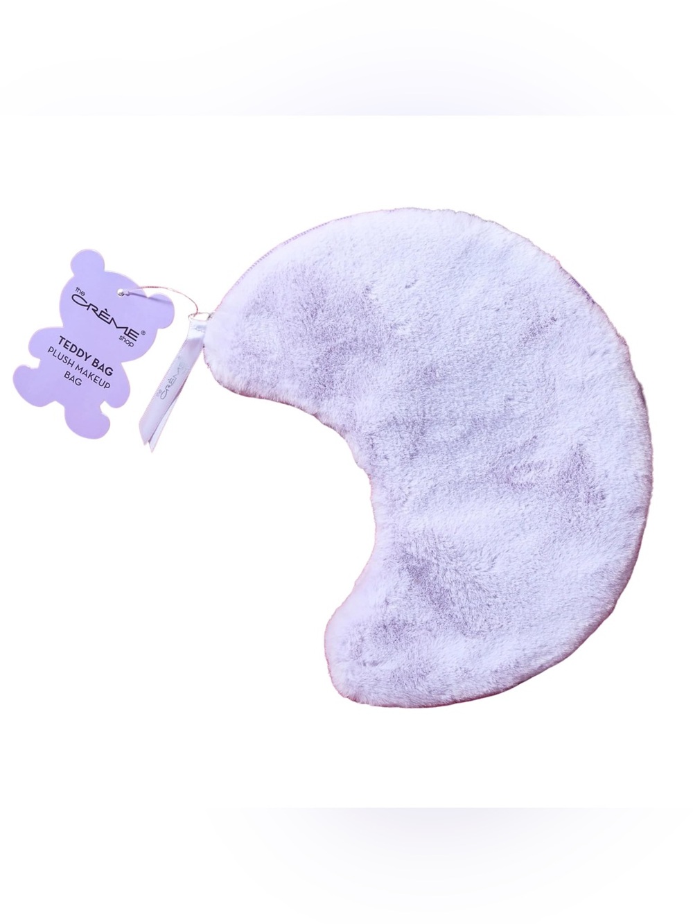 The Creme Shop Teddy Bag Plush Makeup Pouch New